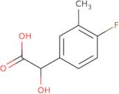 2-(4-Fluoro-3-methylphenyl)-2-hydroxyaceticacid