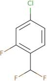 4-Chloro-1-(difluoromethyl)-2-fluorobenzene