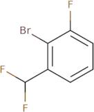 2-Bromo-1-(difluoromethyl)-3-fluorobenzene