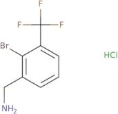 (2-Bromo-3-(trifluoromethyl)phenyl)methanamine hydrochloride