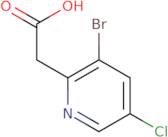 2-(3-Bromo-5-chloropyridin-2-yl)acetic acid