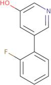 3-Hydroxy-5-(2-fluorophenyl)pyridine