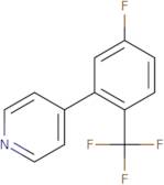 4-(5-Fluoro-2-trifluoromethylphenyl)pyridine