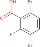 3,6-Dibromo-2-fluorobenzoic acid