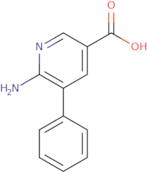 6-Amino-5-phenylpyridine-3-carboxylic acid