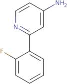 2-(2-Fluorophenyl)pyridin-4-amine