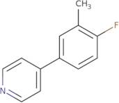 4-(4-Fluoro-3-methylphenyl)pyridine