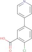 2-Chloro-5-(pyridin-4-yl)benzoic acid