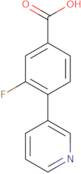 3-Fluoro-4-(pyridin-3-yl)benzoic acid