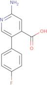 2-Amino-5-(4-fluorophenyl)isonicotinic acid