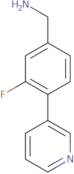 1-[3-Fluoro-4-(pyridin-3-yl)phenyl]methanamine