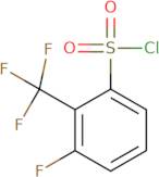 3-Fluoro-2-(trifluoromethyl)benzene-1-sulfonyl chloride