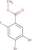 4,5-Dibromo-2-fluorobenzoic acid methyl ester