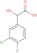 2-(3-Chloro-4-fluorophenyl)-2-hydroxyacetic acid