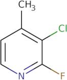 3-Chloro-2-fluoro-4-methylpyridine