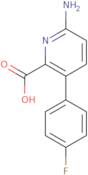 6-Amino-3-(4-fluorophenyl)picolinic acid