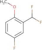 4-Fluoro-2-(difluoromethyl)anisole