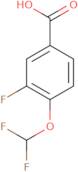 4-(Difluoromethoxy)-3-fluorobenzoic acid