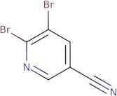 5,6-dibromopyridine-3-carbonitrile
