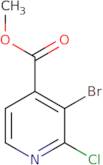 Methyl 3-bromo-2-chloropyridine-4-carboxylate