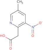 2-(5-Methyl-3-nitropyridin-2-yl)acetic acid