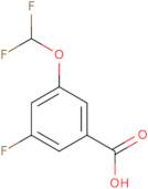3-(Difluoromethoxy)-5-fluorobenzoic acid