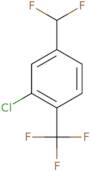 2-Chloro-4-(difluoromethyl)-1-(trifluoromethyl)benzene