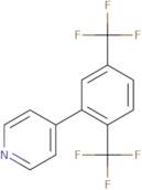 4-(2,5-Bis(trifluoromethyl)phenyl)pyridine