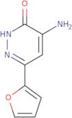 4-Amino-6-(furan-2-yl)pyridazin-3-ol