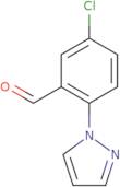 5-Chloro-2-pyrazol-1-ylbenzaldehyde