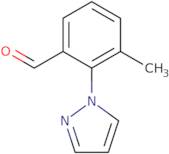 3-Methyl-2-(1H-pyrazol-1-yl)benzaldehyde