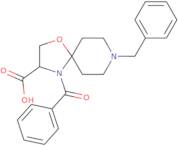 4-Benzoyl-8-benzyl-1-oxa-4,8-diazaspiro[4.5]decane-3-carboxylic acid