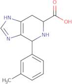 4-(3-Methylphenyl)-3H,4H,5H,6H,7H-imidazo[4,5-c]pyridine-6-carboxylic acid