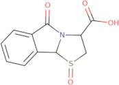 5-Oxo-2,3,5,9b-tetrahydro[1,3]thiazolo[2,3-a]isoindole-3-carboxylic acid 1-oxide