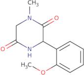 3-(2-Methoxyphenyl)-1-methylpiperazine-2,5-dione