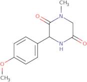 3-(4-Methoxyphenyl)-1-methylpiperazine-2,5-dione