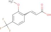 (2E)-3-[2-Methoxy-4-(trifluoromethyl)phenyl]prop-2-enoic acid