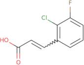 (2E)-3-(2-Chloro-3-fluorophenyl)prop-2-enoic acid