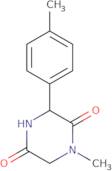 1-Methyl-3-(4-methylphenyl)piperazine-2,5-dione