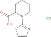 1-(1,3-Thiazol-2-yl)piperidine-2-carboxylic acid hydrochloride