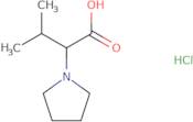 3-Methyl-2-(pyrrolidin-1-yl)butanoic acid hydrochloride