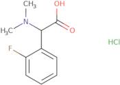 2-(Dimethylamino)-2-(2-fluorophenyl)acetic acid hydrochloride