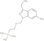 3-Ethyl-1-{[2-(trimethylsilyl)ethoxy]methyl}-1H-indazol-6-amine