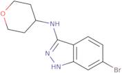 6-Bromo-N-(tetrahydro-2H-pyran-4-yl)-1H-indazol-3-amine