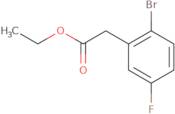 (2-Bromo-5-fluorophenyl)acetic acid ethyl ester