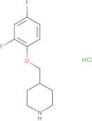 4-[(2,4-Difluorophenoxy)methyl]piperidine hydrochloride