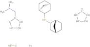 2-(Dimethylaminomethyl)ferrocen-1-yl-palladium(II) chloride Dinorbornylphosphine Complex