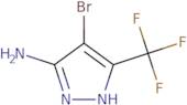 4-Bromo-5-(trifluoromethyl)-1H-pyrazol-3-amine