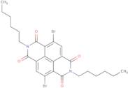 4,9-Dibromo-2,7-dihexylbenzo[lmn][3,8]phenanthroline-1,3,6,8(2H,7H)-tetraone