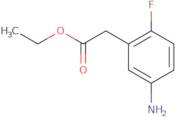 Ethyl 2-(5-amino-2-fluorophenyl)acetate hydrochloride